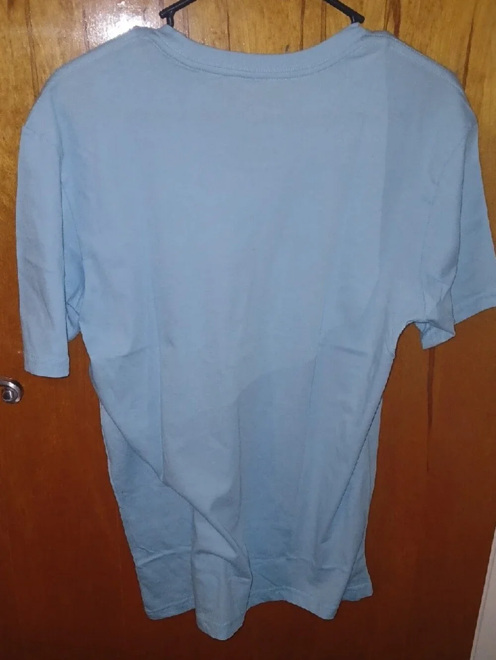 Cat Mom Tee in Light Blue
